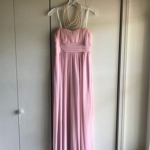Greek Goddess-like formal floor length dress
